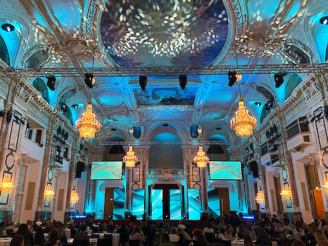 FuchsundFreude gestaltet Messestand für goodbitz auf der HR-Inside in der Hofburg Wien