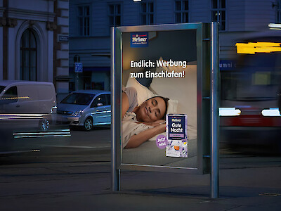 OOH für Meßmer Tee Österreich Kampagne von FuchsundFreude Werbeagentur